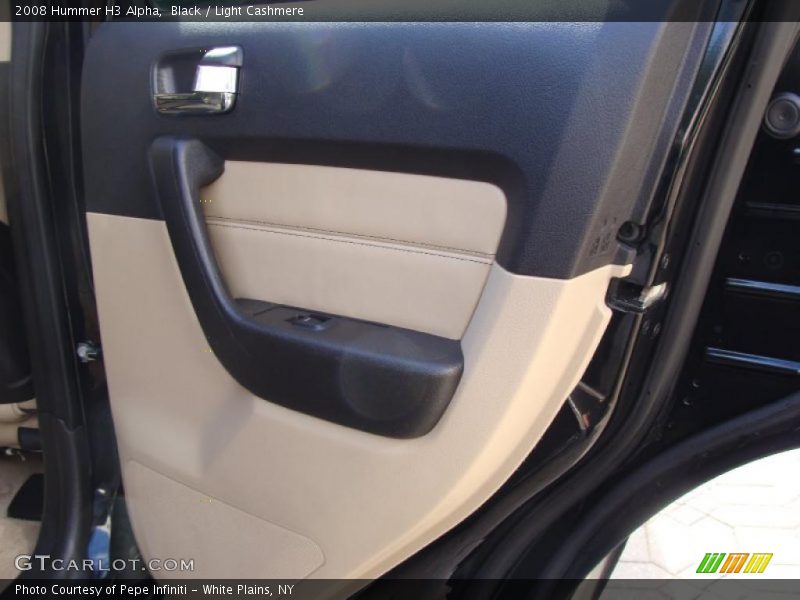 Black / Light Cashmere 2008 Hummer H3 Alpha