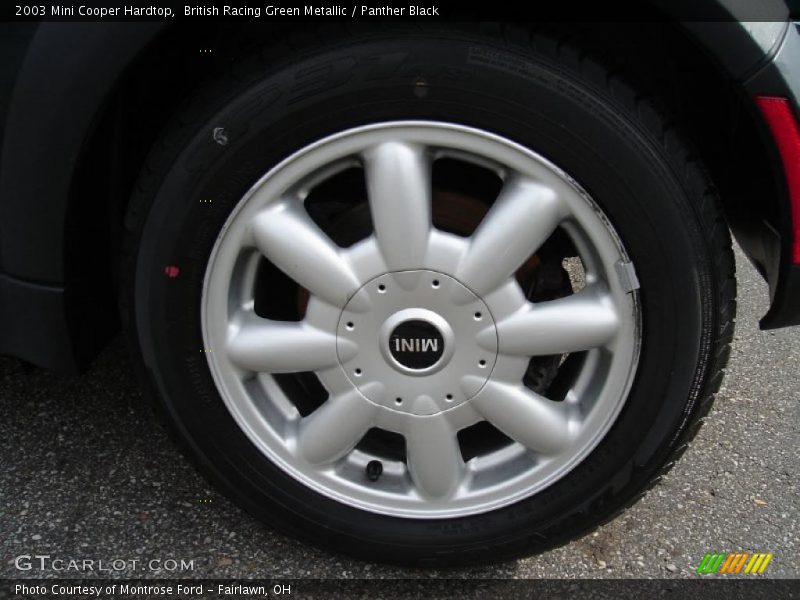 British Racing Green Metallic / Panther Black 2003 Mini Cooper Hardtop