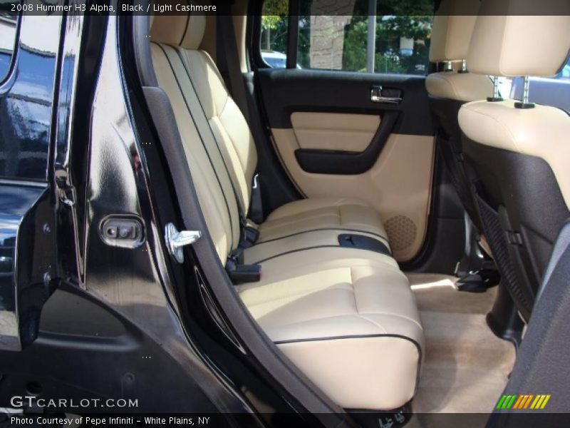 Black / Light Cashmere 2008 Hummer H3 Alpha