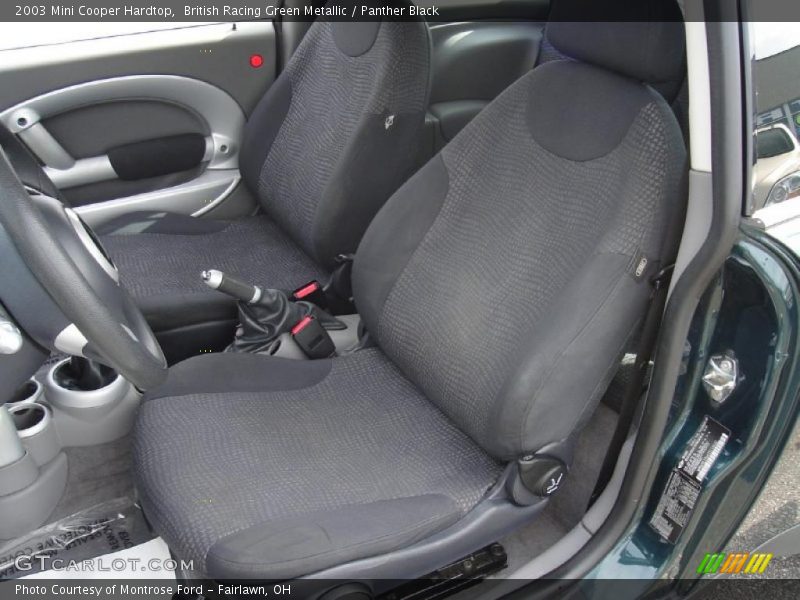 British Racing Green Metallic / Panther Black 2003 Mini Cooper Hardtop