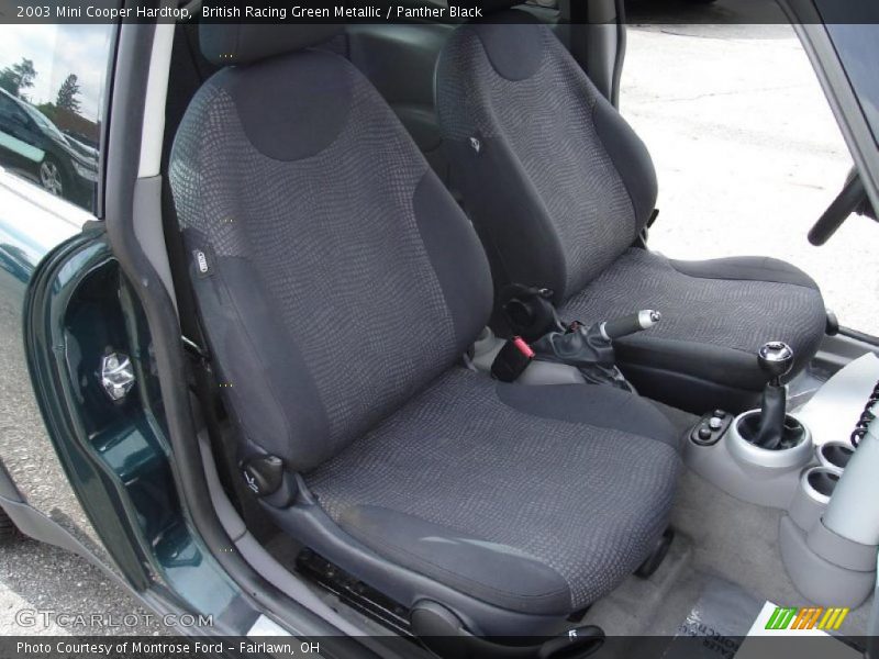 British Racing Green Metallic / Panther Black 2003 Mini Cooper Hardtop