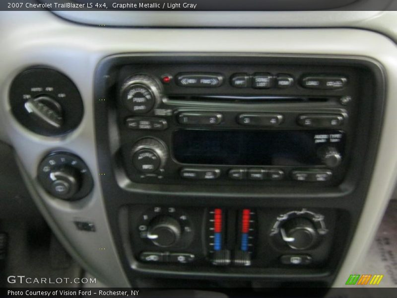 Graphite Metallic / Light Gray 2007 Chevrolet TrailBlazer LS 4x4
