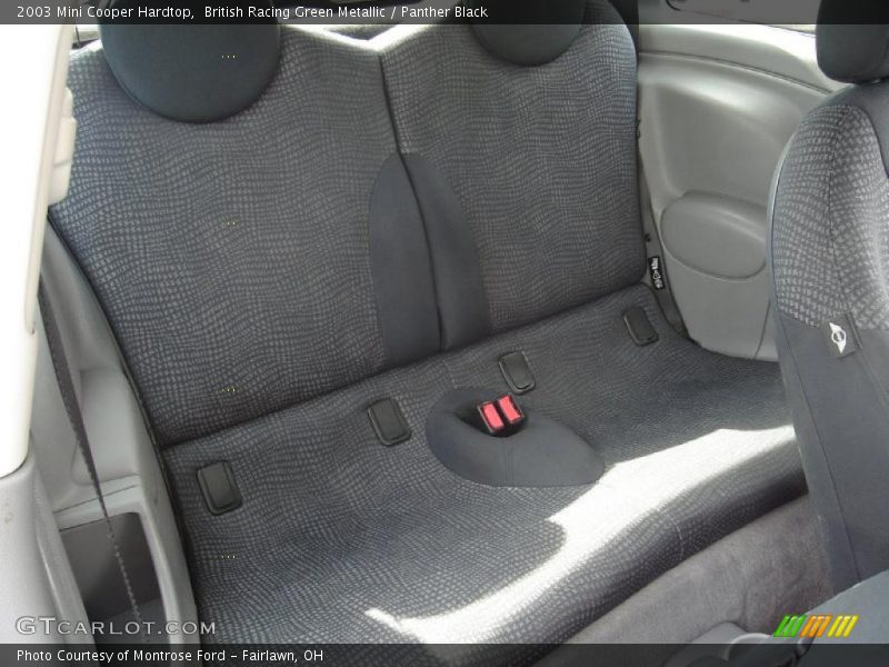 British Racing Green Metallic / Panther Black 2003 Mini Cooper Hardtop