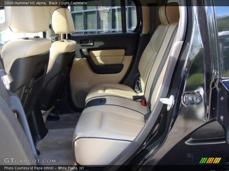 Black / Light Cashmere 2008 Hummer H3 Alpha