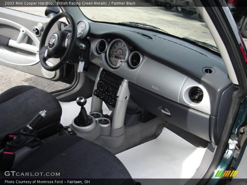 British Racing Green Metallic / Panther Black 2003 Mini Cooper Hardtop