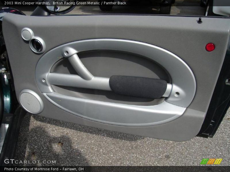 British Racing Green Metallic / Panther Black 2003 Mini Cooper Hardtop