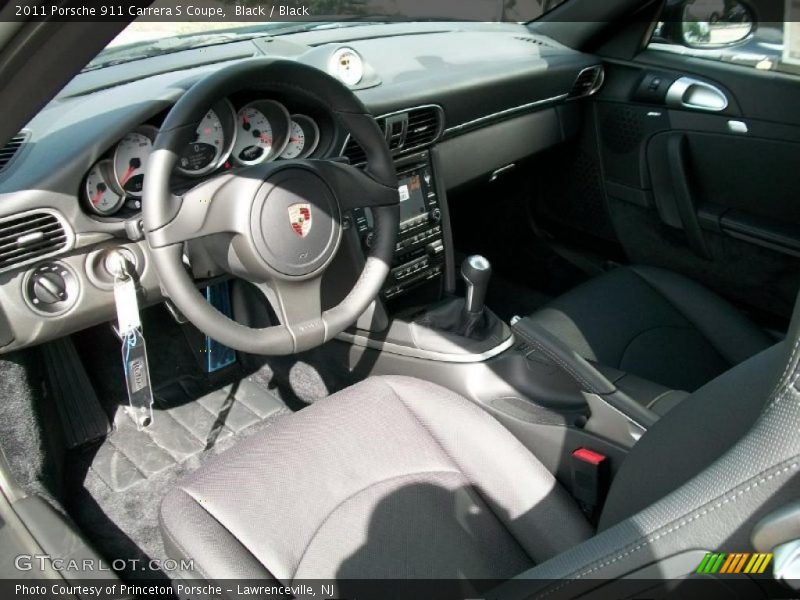 Black / Black 2011 Porsche 911 Carrera S Coupe