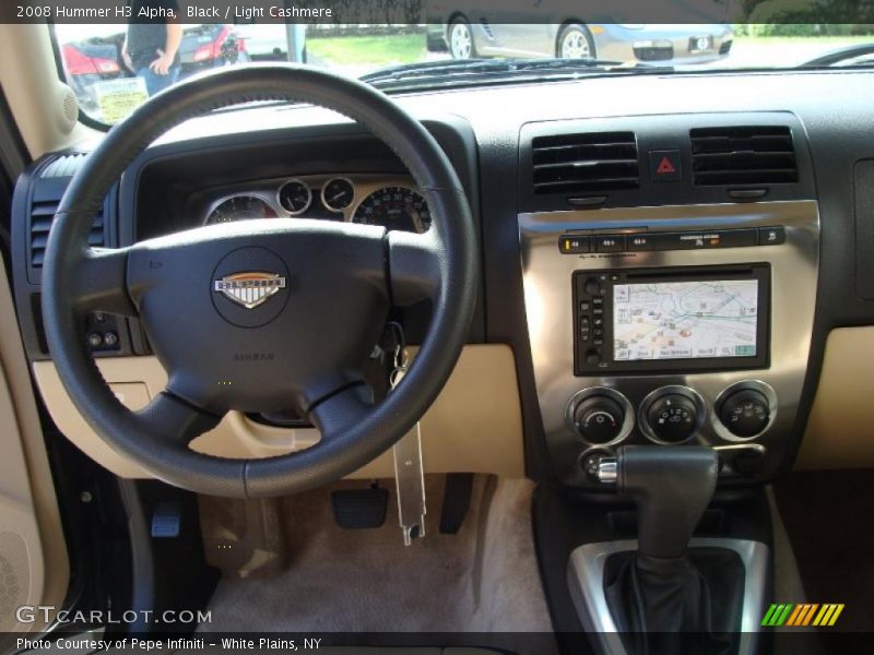 Black / Light Cashmere 2008 Hummer H3 Alpha