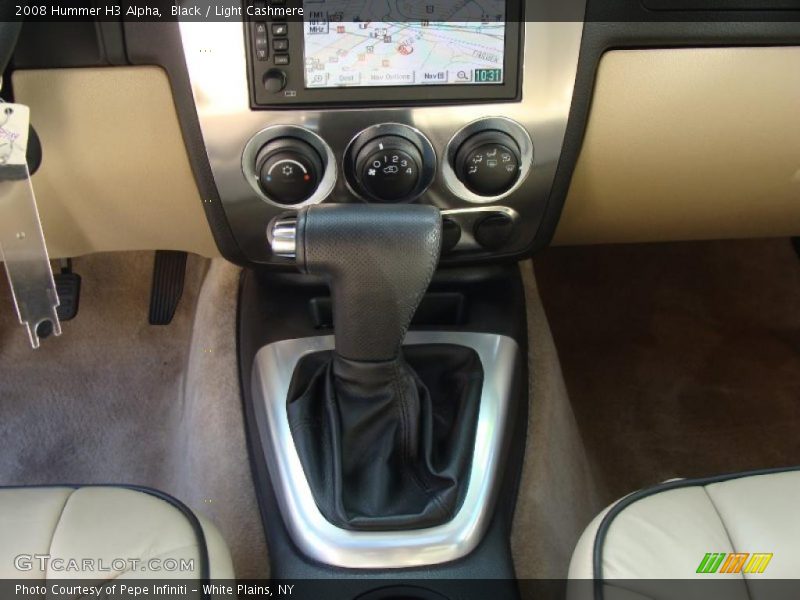 Black / Light Cashmere 2008 Hummer H3 Alpha