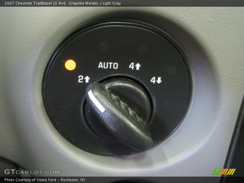 Graphite Metallic / Light Gray 2007 Chevrolet TrailBlazer LS 4x4