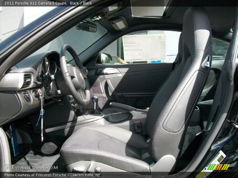 Black / Black 2011 Porsche 911 Carrera S Coupe