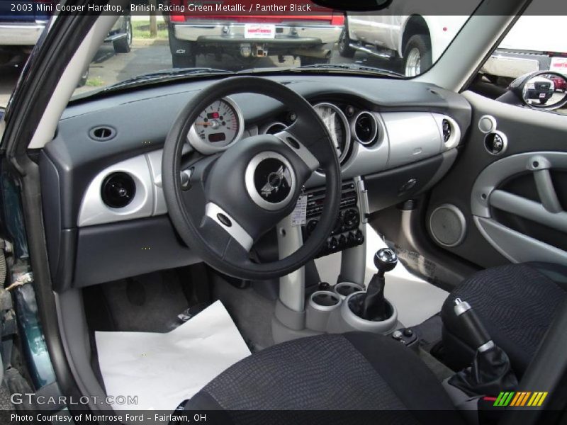 British Racing Green Metallic / Panther Black 2003 Mini Cooper Hardtop