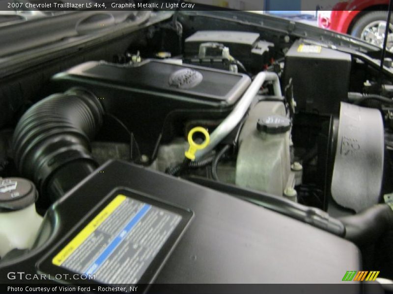 Graphite Metallic / Light Gray 2007 Chevrolet TrailBlazer LS 4x4
