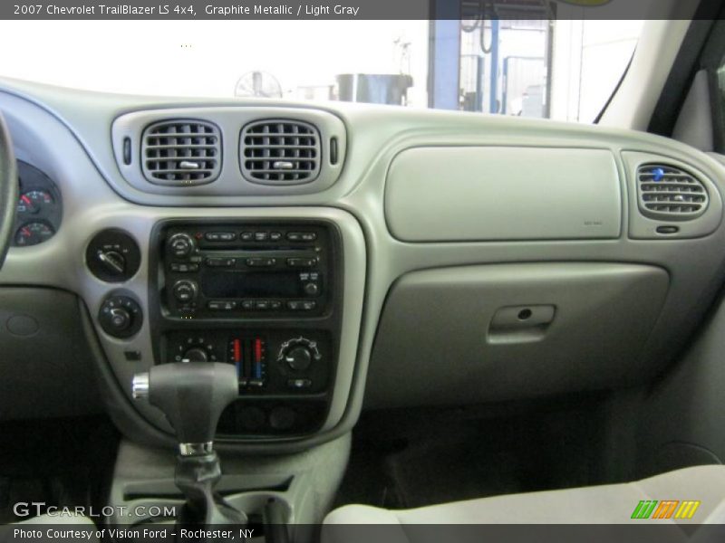 Graphite Metallic / Light Gray 2007 Chevrolet TrailBlazer LS 4x4