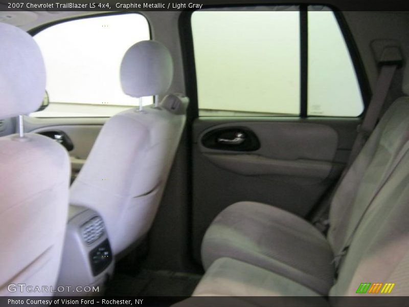 Graphite Metallic / Light Gray 2007 Chevrolet TrailBlazer LS 4x4
