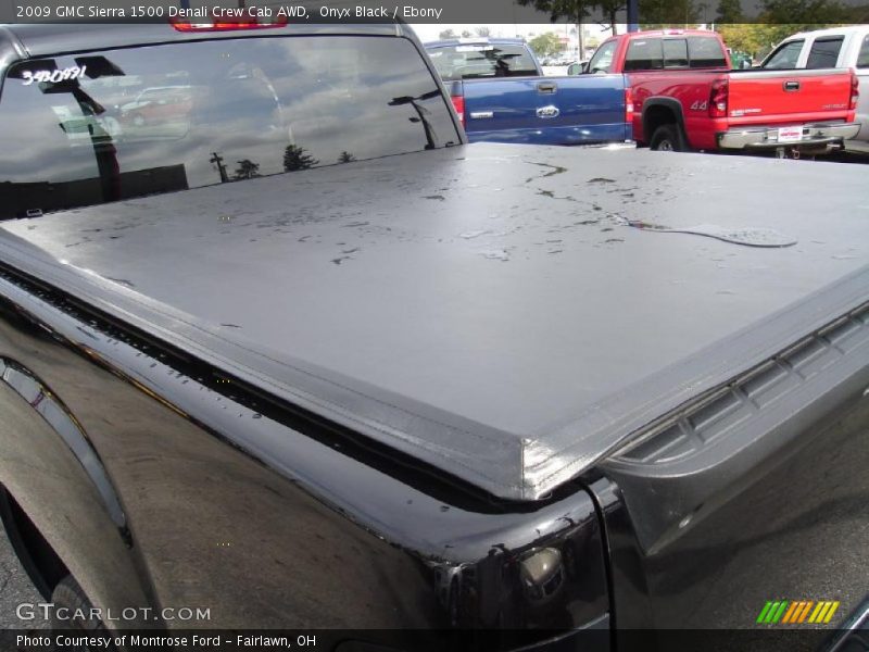 Onyx Black / Ebony 2009 GMC Sierra 1500 Denali Crew Cab AWD