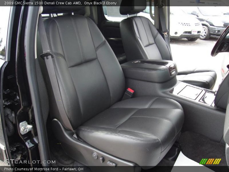 Onyx Black / Ebony 2009 GMC Sierra 1500 Denali Crew Cab AWD