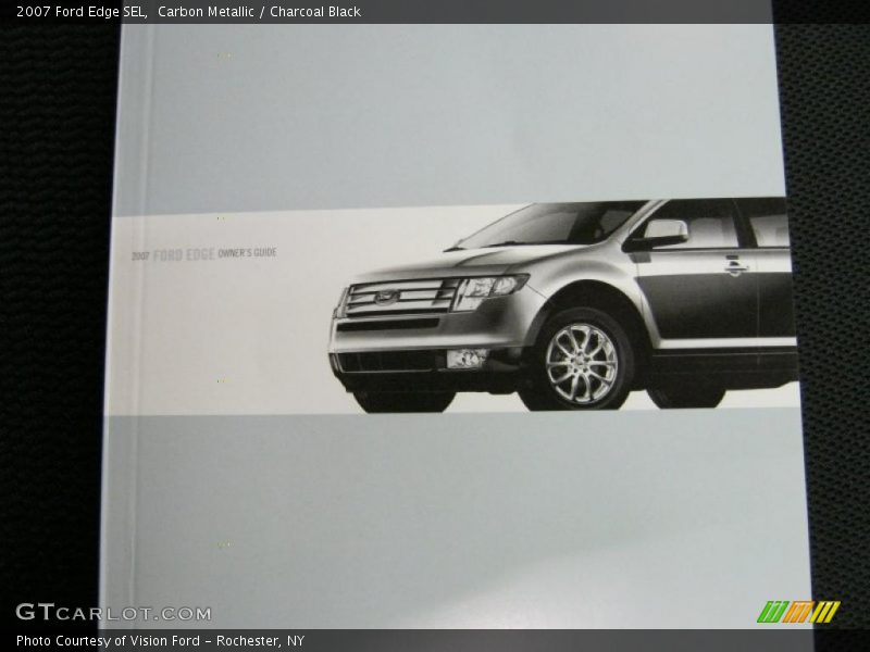 Carbon Metallic / Charcoal Black 2007 Ford Edge SEL
