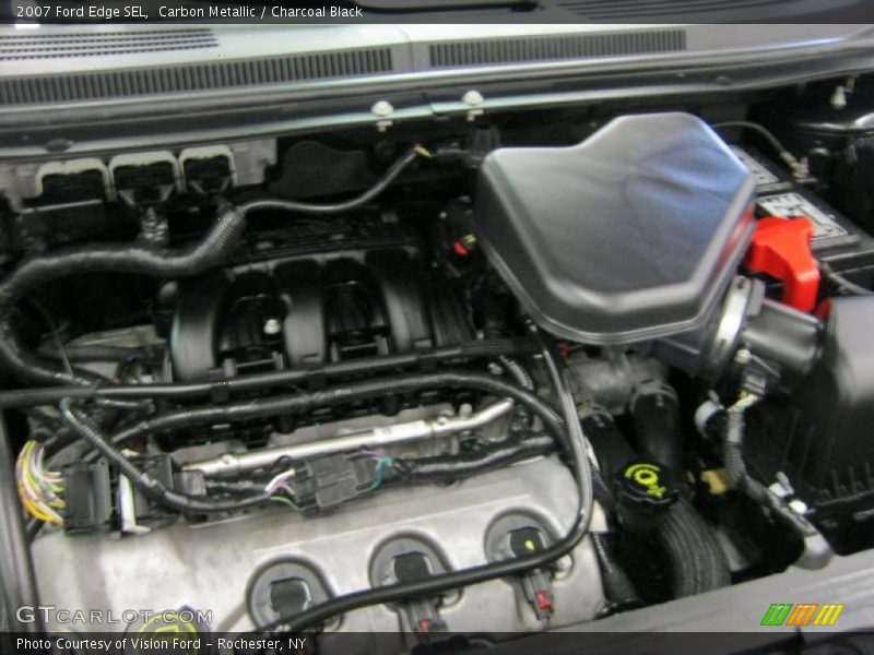 Carbon Metallic / Charcoal Black 2007 Ford Edge SEL