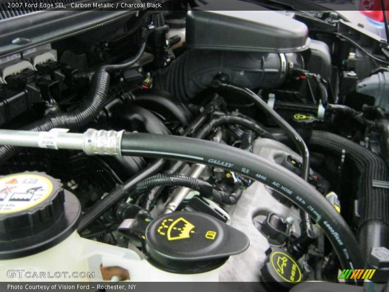 Carbon Metallic / Charcoal Black 2007 Ford Edge SEL