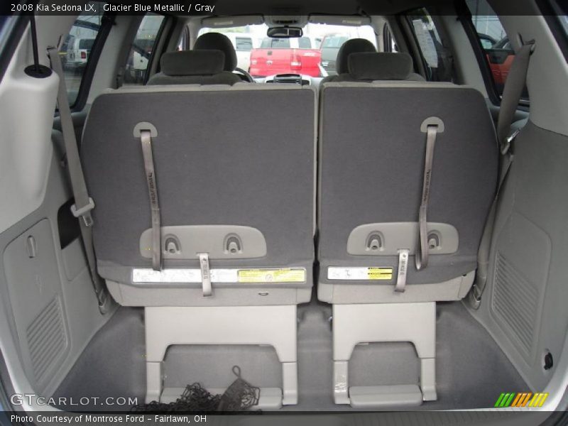 Glacier Blue Metallic / Gray 2008 Kia Sedona LX