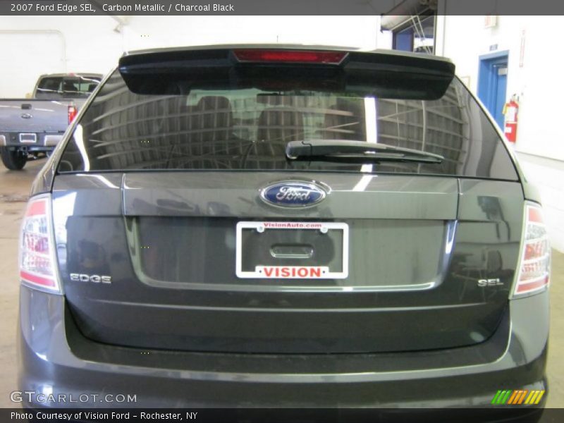 Carbon Metallic / Charcoal Black 2007 Ford Edge SEL
