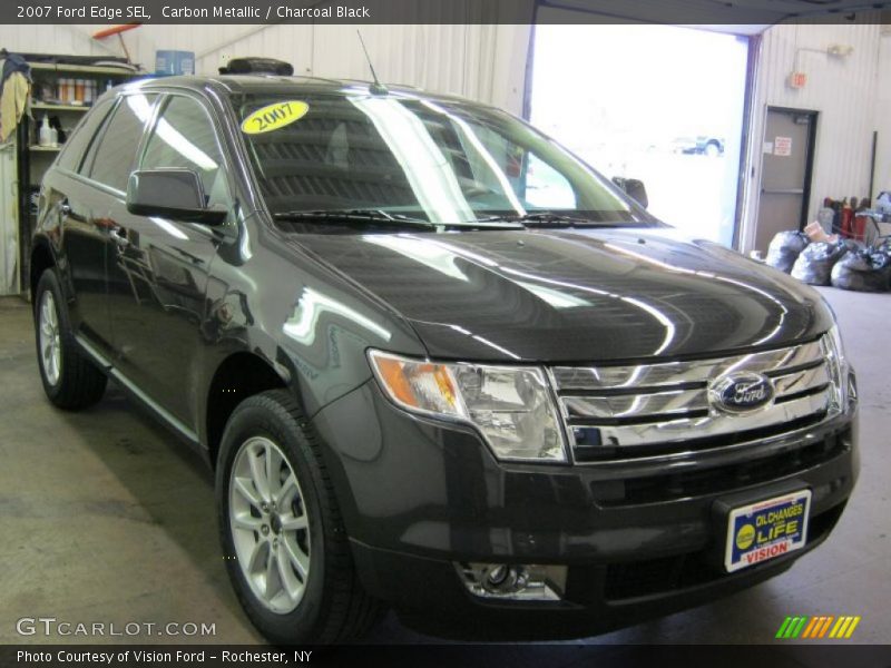 Carbon Metallic / Charcoal Black 2007 Ford Edge SEL