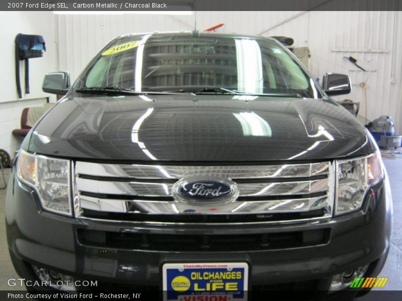 Carbon Metallic / Charcoal Black 2007 Ford Edge SEL