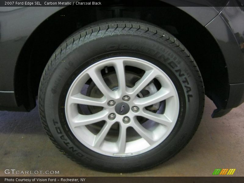 Carbon Metallic / Charcoal Black 2007 Ford Edge SEL