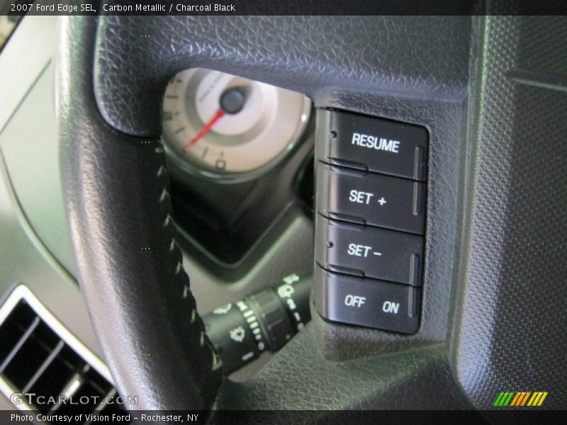 Carbon Metallic / Charcoal Black 2007 Ford Edge SEL
