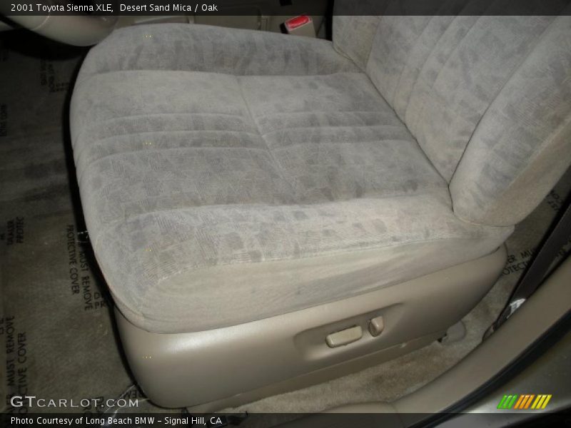 Desert Sand Mica / Oak 2001 Toyota Sienna XLE