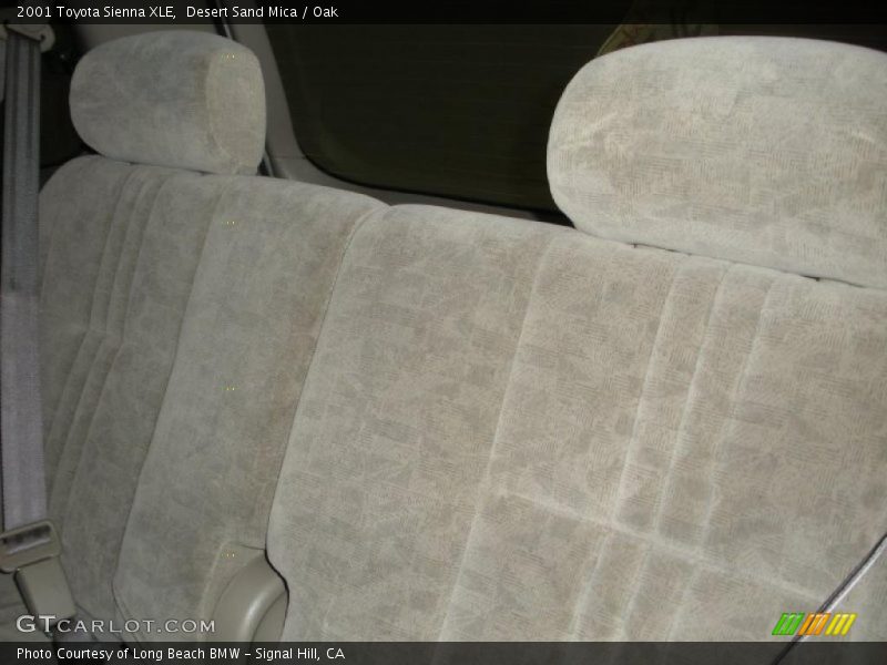 Desert Sand Mica / Oak 2001 Toyota Sienna XLE