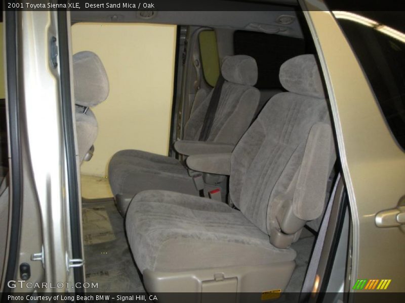 Desert Sand Mica / Oak 2001 Toyota Sienna XLE