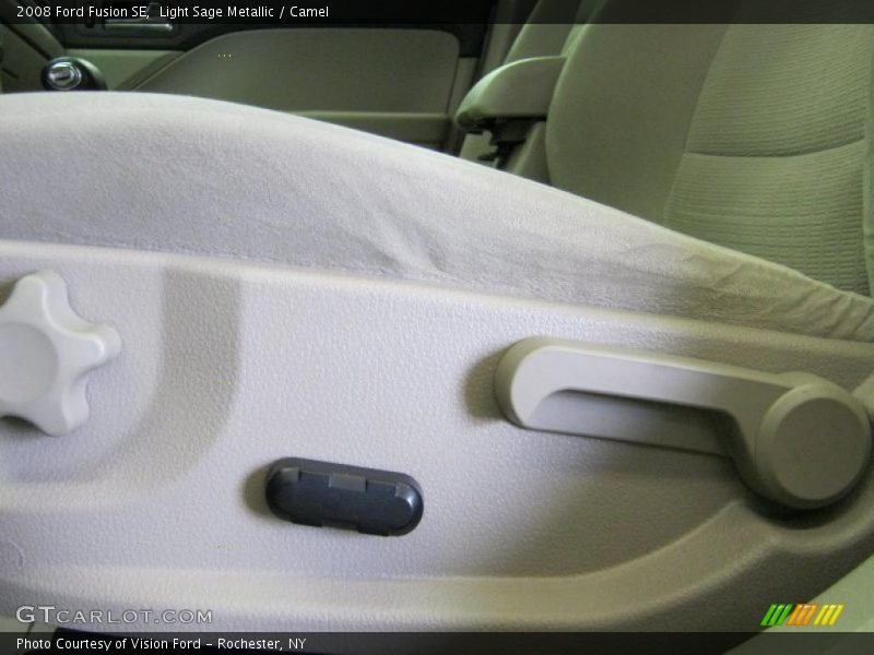 Light Sage Metallic / Camel 2008 Ford Fusion SE