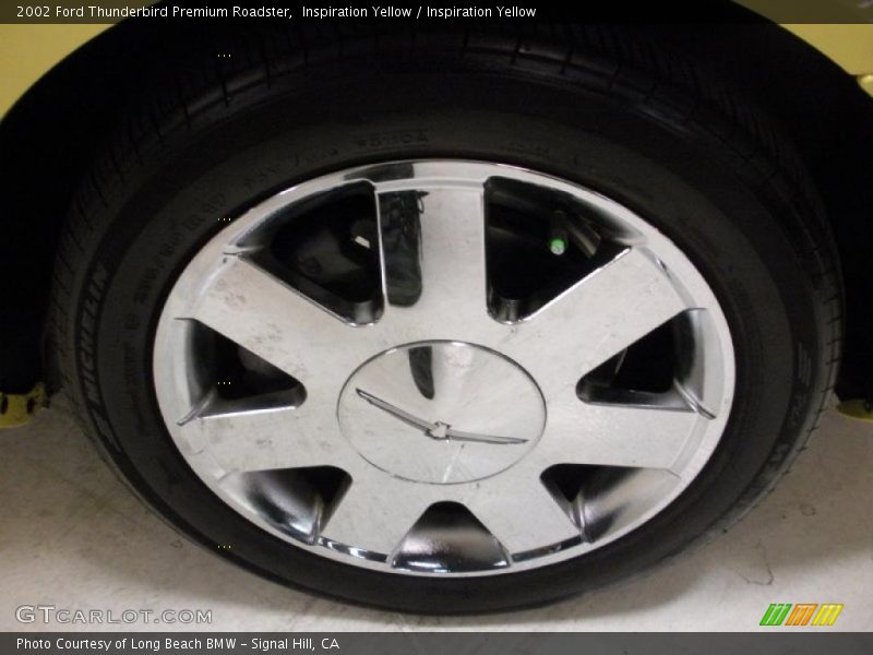 Inspiration Yellow / Inspiration Yellow 2002 Ford Thunderbird Premium Roadster