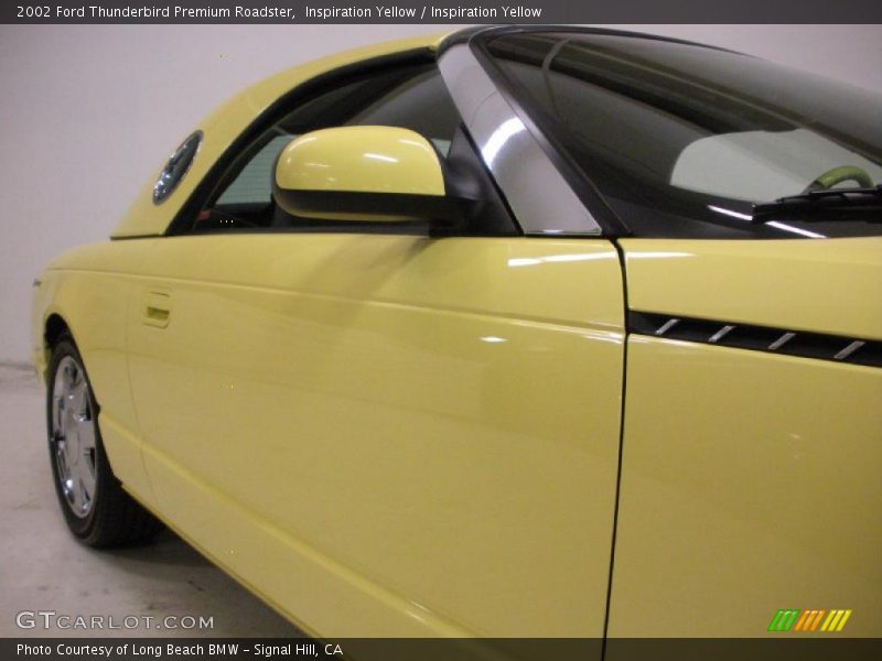 Inspiration Yellow / Inspiration Yellow 2002 Ford Thunderbird Premium Roadster
