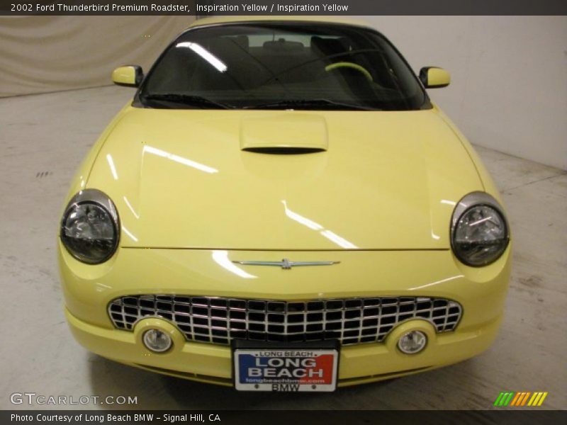 Inspiration Yellow / Inspiration Yellow 2002 Ford Thunderbird Premium Roadster