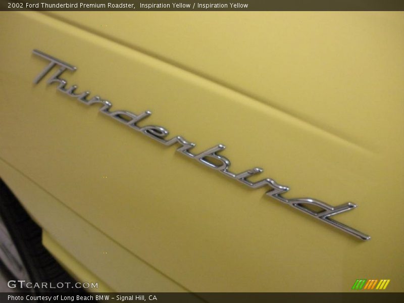 Inspiration Yellow / Inspiration Yellow 2002 Ford Thunderbird Premium Roadster