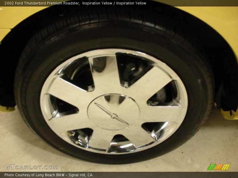 Inspiration Yellow / Inspiration Yellow 2002 Ford Thunderbird Premium Roadster