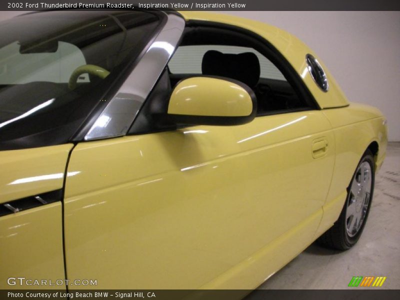 Inspiration Yellow / Inspiration Yellow 2002 Ford Thunderbird Premium Roadster