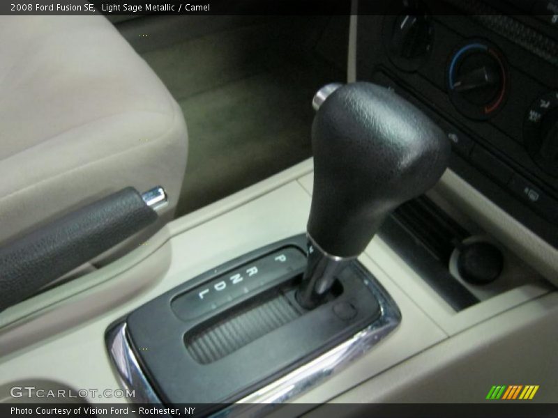 Light Sage Metallic / Camel 2008 Ford Fusion SE