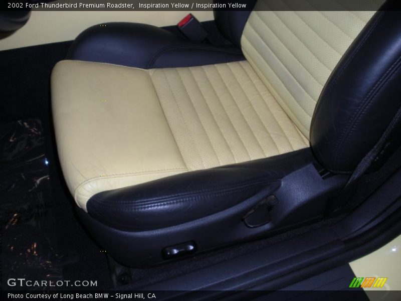 Inspiration Yellow / Inspiration Yellow 2002 Ford Thunderbird Premium Roadster
