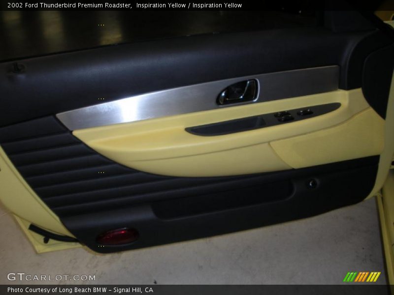 Inspiration Yellow / Inspiration Yellow 2002 Ford Thunderbird Premium Roadster