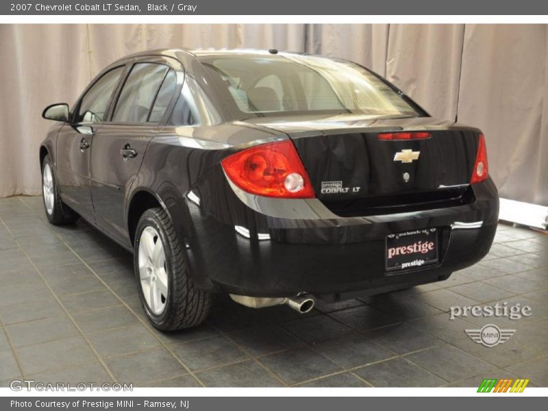 Black / Gray 2007 Chevrolet Cobalt LT Sedan