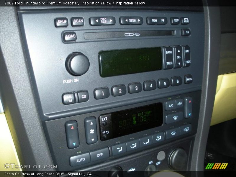 Inspiration Yellow / Inspiration Yellow 2002 Ford Thunderbird Premium Roadster