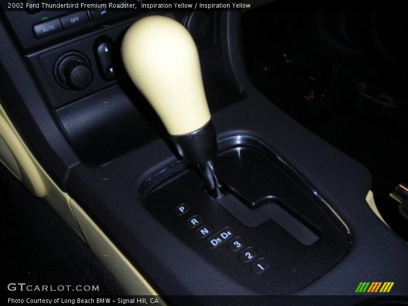 Inspiration Yellow / Inspiration Yellow 2002 Ford Thunderbird Premium Roadster