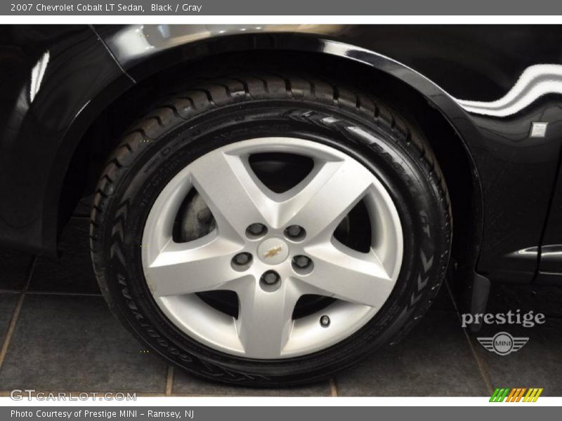 Black / Gray 2007 Chevrolet Cobalt LT Sedan