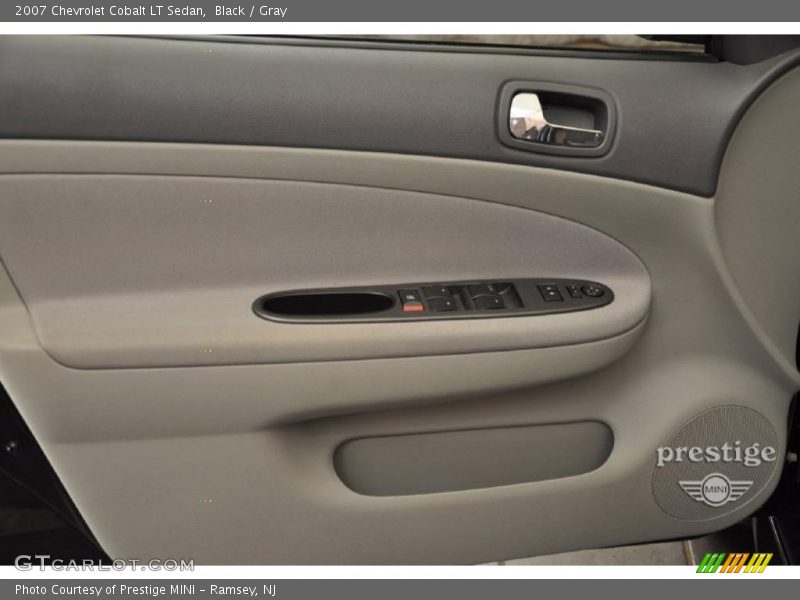 Black / Gray 2007 Chevrolet Cobalt LT Sedan