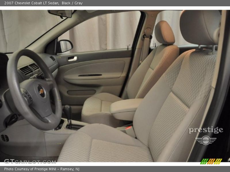 Black / Gray 2007 Chevrolet Cobalt LT Sedan
