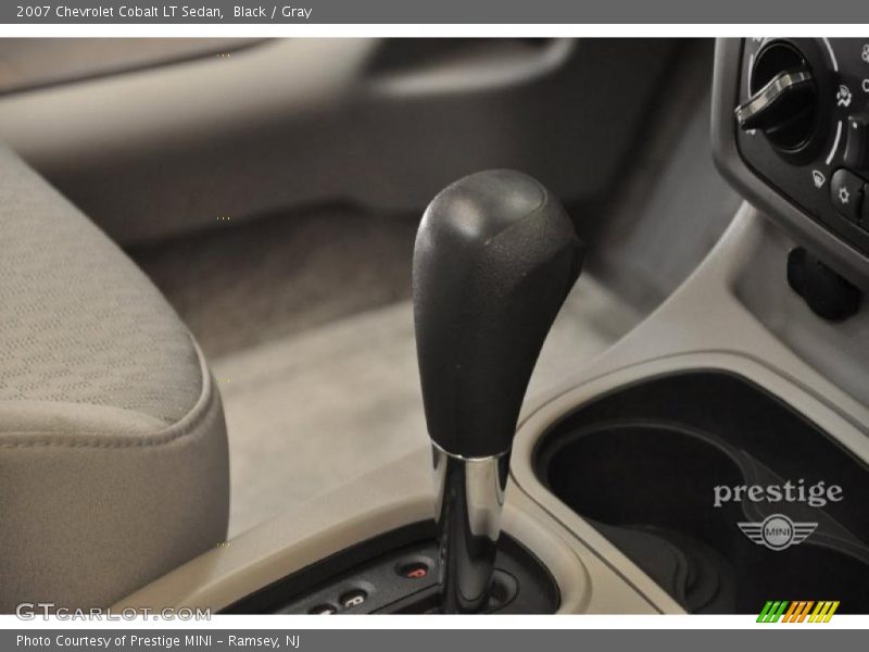 Black / Gray 2007 Chevrolet Cobalt LT Sedan